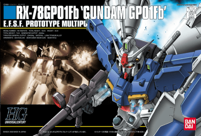 Model Kit Bandai Hobby HG: RX-78 Gundam GP01Fb