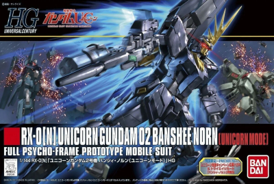 Model Kit Bandai HG: RX-0 N Unicorn Gundam 02 Banshee Norn