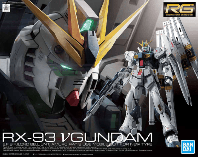 Model Kit Bandai Hobby RG: RX-93 V Gundam1