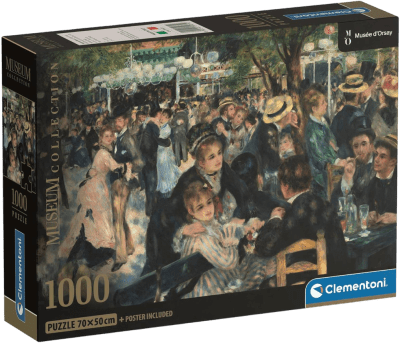 Puzzle Clementoni Museum Collection 1000 Piezas ((Renoir) Bal du Moulin de la Galette)1