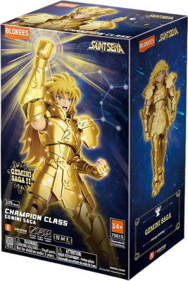 Model Kit Blokees Champion Class: Saint Seiya - Gemini Saga