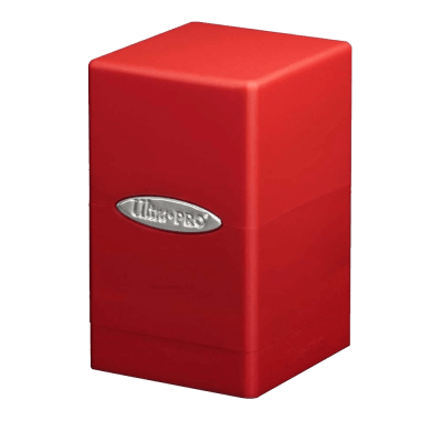 Deck Box Ultra Pro Satin Tower (Apple Red)1