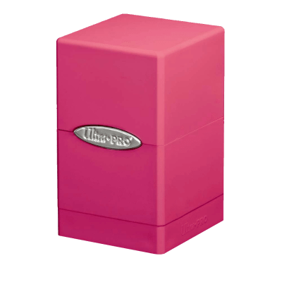 Deck Box Ultra Pro Satin Tower (Bright Pink)1