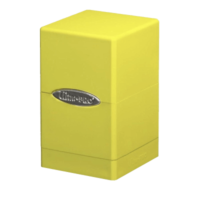 Deck Box Ultra Pro Satin Tower (Bright Yellow)1