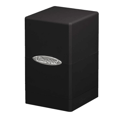 Deck Box Ultra Pro Satin Tower (Jet Black)1