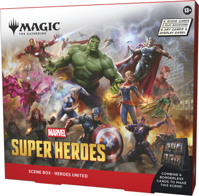 Scene Box MTG: Marvel Super Heroes - Heroes United1