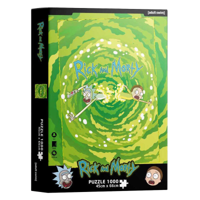 Puzzle SDToys 1000 Piezas: Rick And Morty Portal1