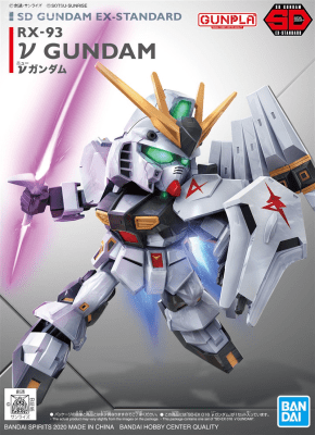 Model Kit Bandai Hobby SD EX-Standard: RX-93 V Gundam1