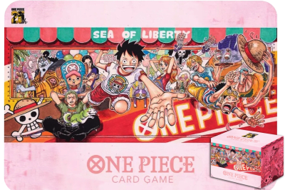 Playmat and Card Case Set One Piece CG 25th Edition
