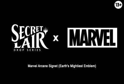 Secret Lair MTG: Marvel Arcane Signet (Earth's Mightiest Emblem)