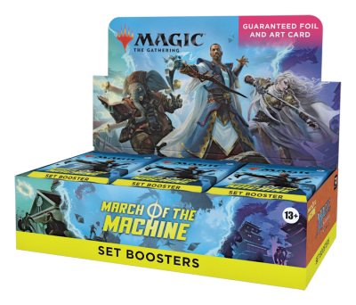 Caja Sobres Set Booster MTG: March Of The Machines Inglés1