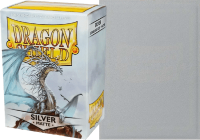 Protectores Dragon Shield Standard Matte: Silver