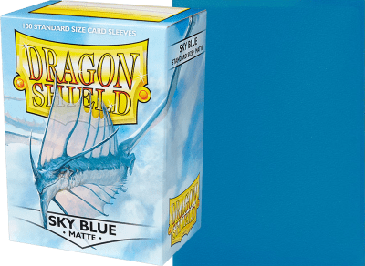 Protectores Dragon Shield Standard Matte: Sky Blue