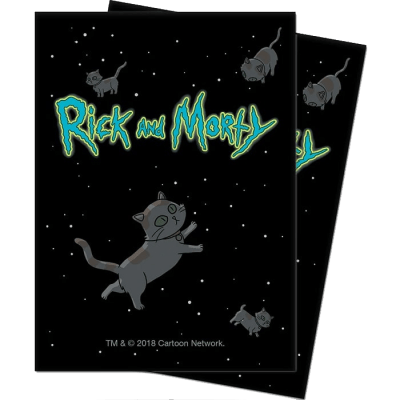 Protectores Ultra Pro Rick & Morty 65u (Gato Espacial)