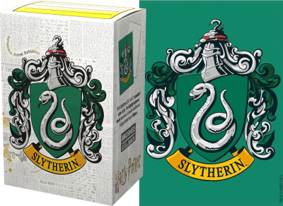 Protectores Dragon Shield Standard Brushed Art: HP Slytherin