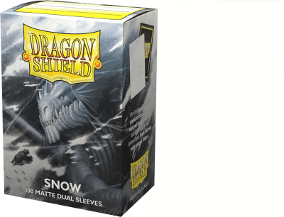 Protectores Dragon Shield Standard Dual Matte: Snow