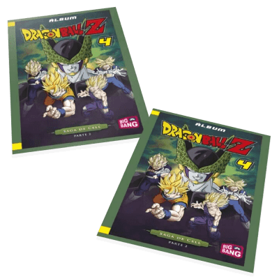 Sobre Láminas Dragon Ball Z Saga de Cell PARTE 2