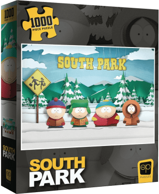 Puzzle USAopoly South Park 1000 Piezas: Paper Bus Stop