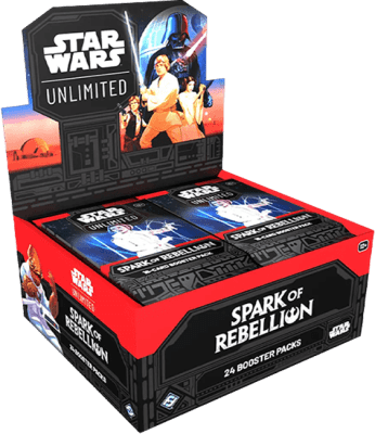 Caja de Sobres Star Wars Unlimited: Spark of Rebellion Inglés1