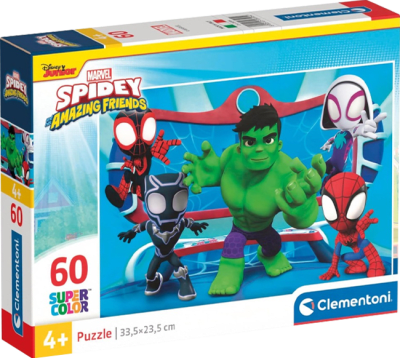 Puzzle Clementoni 60 Piezas Disney Junior (Spidey and his Amazing Friends 2)1