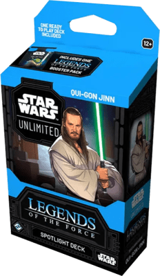 Spotlight Deck Star Wars Unlimited: Legends of the Force (Qui-Gon Jinn)1