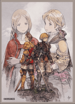Protectores Square Enix Final Fantasy Tactics: FFT 100ct1