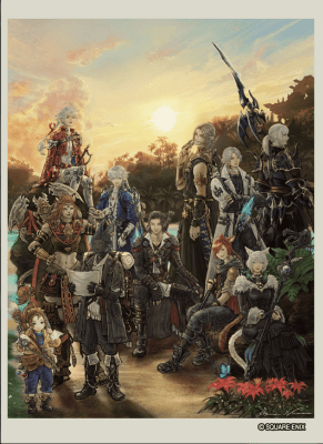 Protectores Square Enix Final Fantasy XIV: FFXIV 100ct
