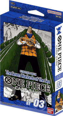 Starter Deck One Piece CG: ST03 The Seven Warlords Of The Sea1
