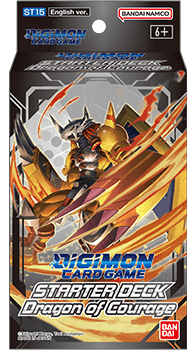 Starter Deck Digimon CG: ST15 Dragon Of Courage1