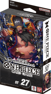 Starter Deck One Piece CG: ST27 (Marshall.D.Teach)1