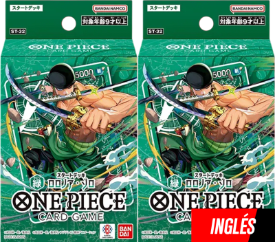 PREVENTA Pack 2 Starter Deck One Piece CG: ST32