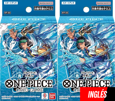 PREVENTA Pack 2 Starter Deck One Piece CG: ST33