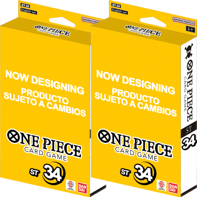 PREVENTA Pack 2 Starter Deck One Piece CG: ST34