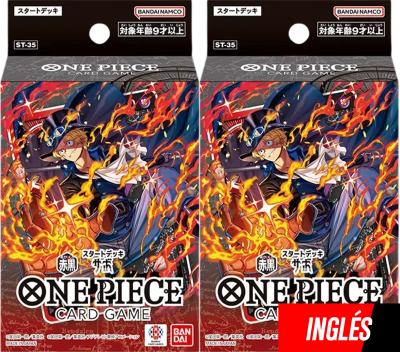 PREVENTA Pack 2 Starter Deck One Piece CG: ST35
