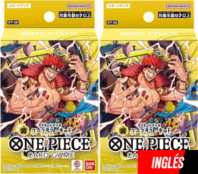 PREVENTA Pack 2 Starter Deck One Piece CG: ST36