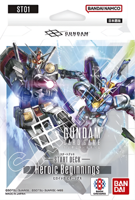 Starter Deck Gundam CG: ST01 Heroic Beginnings1