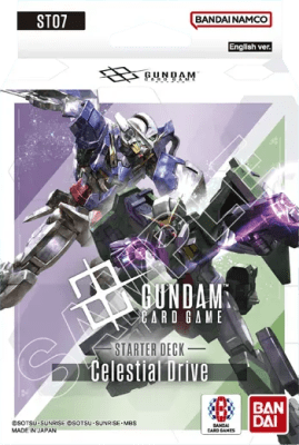 Starter Deck Gundam CG: ST07 Celestial Drive1