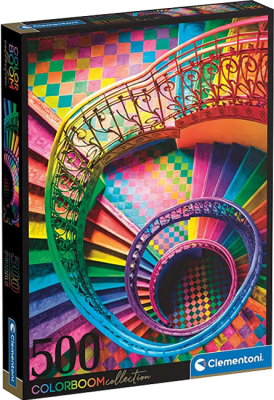 Puzzle Clementoni Colorboom Collection 500 Piezas (Stairs)1