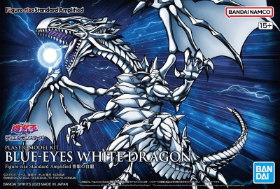 Model Kit Bandai Hobby: Figure-Rise Standard Amplified Blue-Eyes White Dragon1