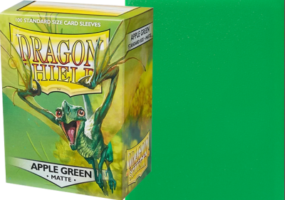 Protectores Dragon Shield Standard Matte: Apple Green