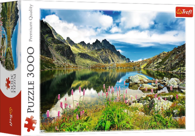 Puzzle Trefl 3000 Piezas (Starolesnianski Pond, Tatras, Slovakia)1