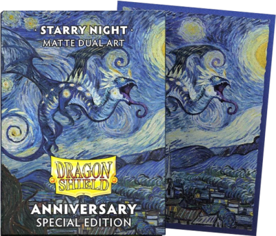 Protectores Dragon Shield Standard Dual Matte Art: Starry Night1