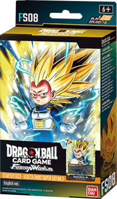 Starter Deck DBS Fusion World: FS08 Vegeta (MINI) Super Saiyan 3