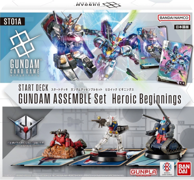 Starter Deck Gundam ASSEMBLE CG: ST01 Heroic Beginnings1