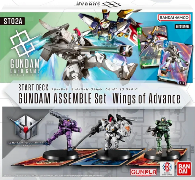 Starter Deck Gundam ASSEMBLE CG: ST02 Wings of Advance1
