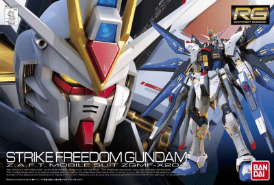 Model Kit Bandai Hobby: RG 1/144 ZGMF-X20A Strike Freedom Gundam1