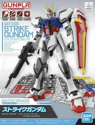 Model Kit Bandai Hobby Entry Grade: GAT-X105 Strike Gundam