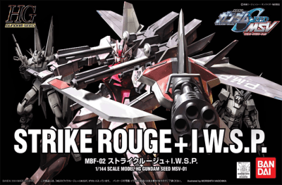 Model Kit Bandai Hobby HG: Strike Rouge + I.W.S.P.