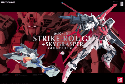 Model Kit Bandai Hobby: PG 1/60 STRIKE ROUGE + SKY GRASPER
