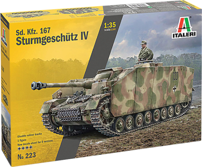Model Kit Italeri: Sd. Kfr. 167 Sturmgeschutz IV